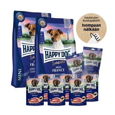 Happy Dog Sensible Mini France - Pikkutassun Megapaketti, kuva 1 / 1