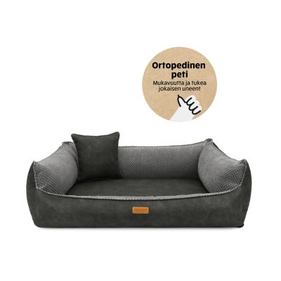 Denzoo Koiranpeti ANCONA, Dark Grey, XL