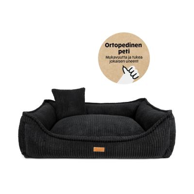 Denzoo Koiranpeti MILANO, Black, XXL