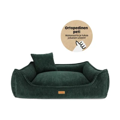Denzoo Koiranpeti MILANO, Bottle Green, XL, kuva 1 / 1