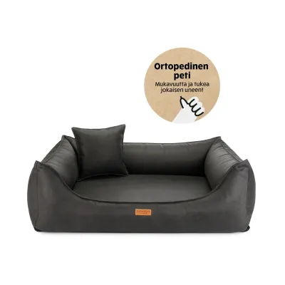 Denzoo Koiranpeti BERGAMO, Dark Grey, S