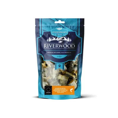 Riverwood Kuivatut Lohennahkapalat 100g, kuva 1 / 1