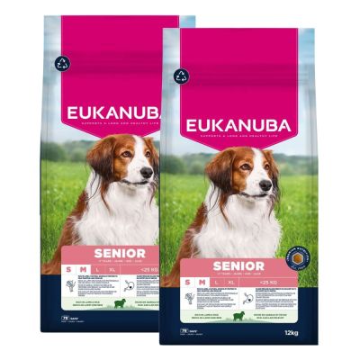 Eukanuba Senior SMB Lamb&Rice 2 x 12kg