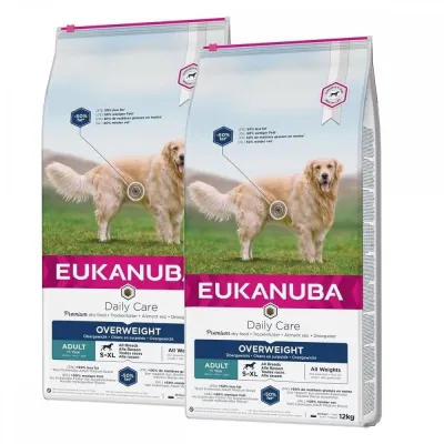 Eukanuba DC Adult Overweight 2 x 12kg, kuva 1 / 1
