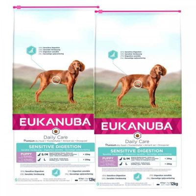 Eukanuba DC Puppy Sensitive Digestion 2 x 12kg