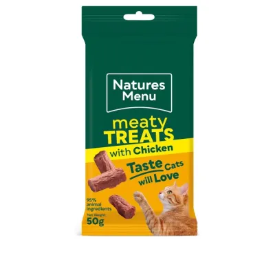 Natures Menu Kana-Possuherkku kissalle 50 g