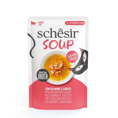 Schesir Keitto lohi & porkkana 40 g