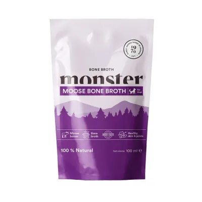Monster Pet Food Monster Bone Broth Moose (100 ml), kuva 1 / 1