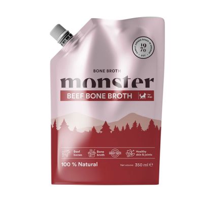 Monster Pet Food Monster Bone Broth Beef (350 ml)
