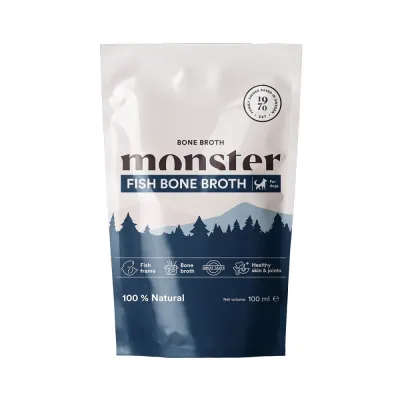 Monster Pet Food Monster Bone Broth Fish (100 ml), kuva 1 / 1