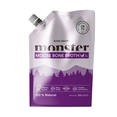Monster Pet Food Monster Bone Broth Moose (350 ml)