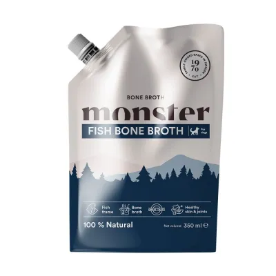 Monster Pet Food Monster Bone Broth Fish (350 ml), kuva 1 / 1