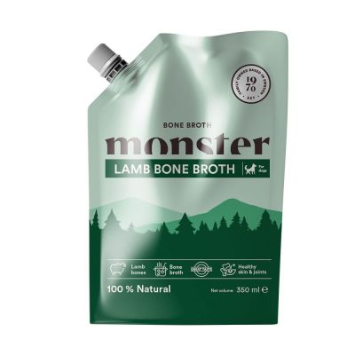 Monster Pet Food Monster Bone Broth Lamb (350 ml)