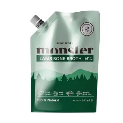 Monster Pet Food Monster Bone Broth Lamb (350 ml), kuva 1 / 1