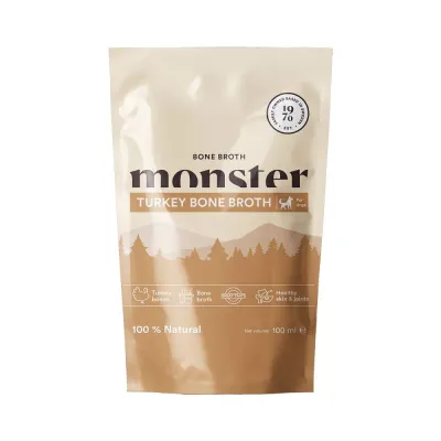 Monster Pet Food Monster Bone Broth Turkey (100 ml), kuva 1 / 1