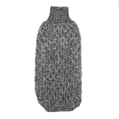 Alqo Wasi Salt & Pepper Knit 100% koiran alpakkaneule, XS