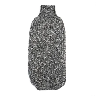 Alqo Wasi Salt & Pepper Knit 100% koiran alpakkaneule, XS
