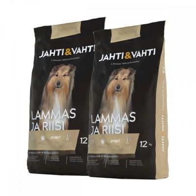 Jahti&Vahti Lammas ja Riisi 2x12 kg