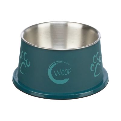 trixie Metallikuppi Luppakorvaisille Koirille, Tummanvihreä