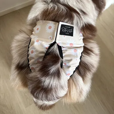 RuttuNuttu juoksupöksyt kietaisumalli, daisies (XXL), kuva 1 / 1