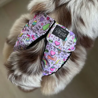 RuttuNuttu juoksupöksyt kietaisumalli, Born to unicorn (S)