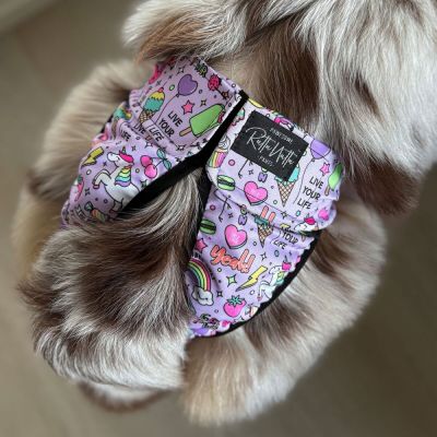 RuttuNuttu juoksupöksyt kietaisumalli, Born to unicorn (L)