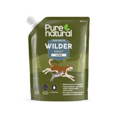 Purenatural Wilder Bone Broth lammas 350 ml