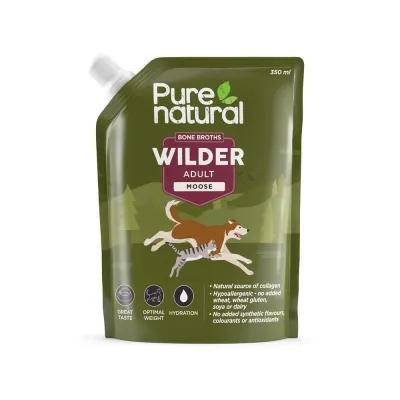 Purenatural Wilder Bone Broth hirvi 350 ml, kuva 1 / 1