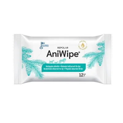 Repolar AniWipe Hoitopyyhe (12 pcs)