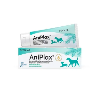 Repolar Hammastahna koiralle AniPlax 75 ml