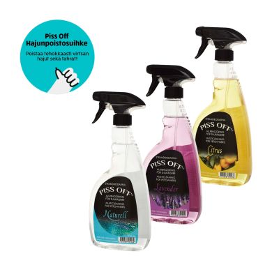 STRANDBODARNA Piss Off Hajunpoistosuihke, Luonnollinen