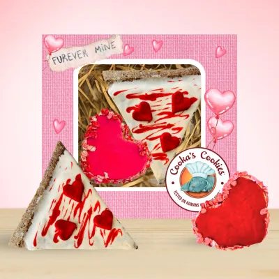 Cooka's Cookies Cooka´s Cookies Love at First Slice - Valentine's Gift Set, kuva 1 / 1