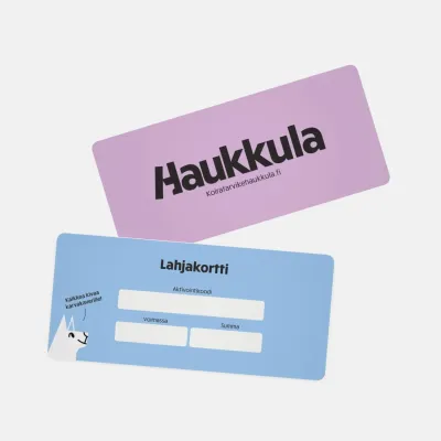 Koiratarvike Haukkula Haukkulan Paperinen Lahjakortti - Valitse summa, 20 €, kuva 1 / 1