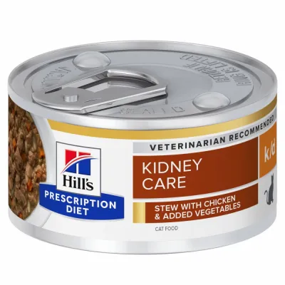 Hill's Prescription Diet Hill's Diet Cat K/D Stew Chicken&Vegetables 82g, kuva 1 / 1