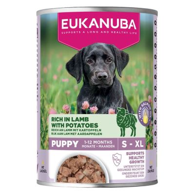 Eukanuba Dog Wet Puppy Lammas & Peruna 400 g