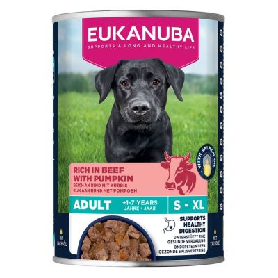 Eukanuba Dog Wet Adult Nauta & Kurpitsa 400 g
