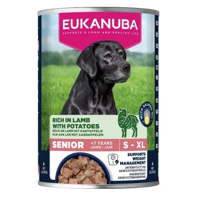 Eukanuba Dog Wet Senior Lammas & Peruna 400 g