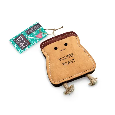 Green & Wilds You're Toast, Eco Dog Toy
