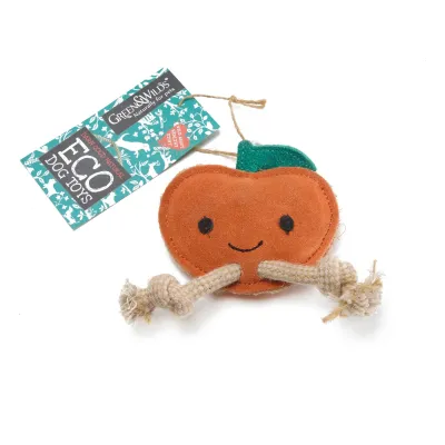 Green & Wilds Sancho the Satsuma, Eco Dog & Cat Toy, kuva 1 / 1