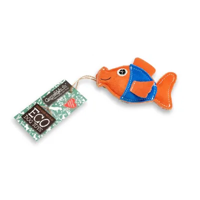 Green & Wilds Goldie the Goldfish, Eco Dog & Cat Toy, kuva 1 / 1