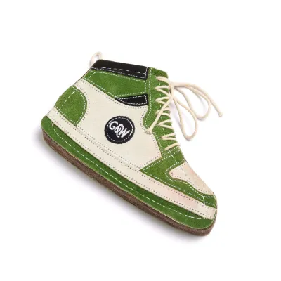 Green & Wilds Dunkin' Hi Top, Eco Dog Toy, kuva 1 / 1