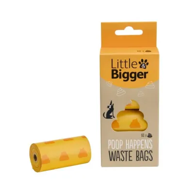 Little&Bigger L&B koiran kakkapussit Poop Happens 4 x 15 kpl