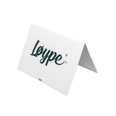 Rally-toko-kylttiteline Loype