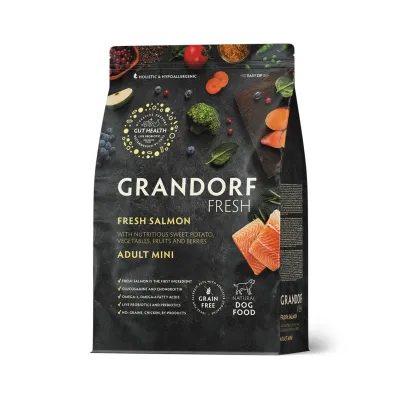 GRANDORF FRESH Adult Mini, Lohi, 3 kg, kuva 1 / 1