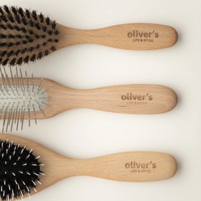Oliver's Life & Style Koiran Harjat, Dog Mixed Bristle Brush