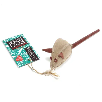 Ekologinen koiranlelu, Green & Wilds Mike the Mouse, kuva 1 / 1