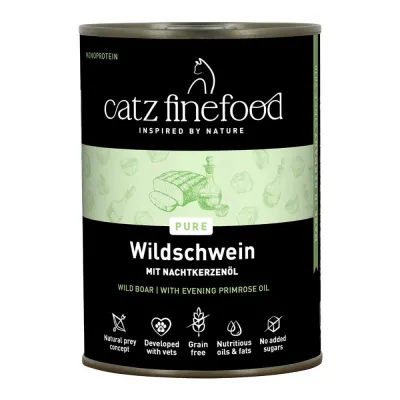 Catz finefood Purrrr N°109 villisika 400 g, kuva 1 / 1