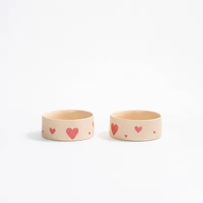 Egg Back Home Ruokakuppisetti Cozy Hearts 14cm