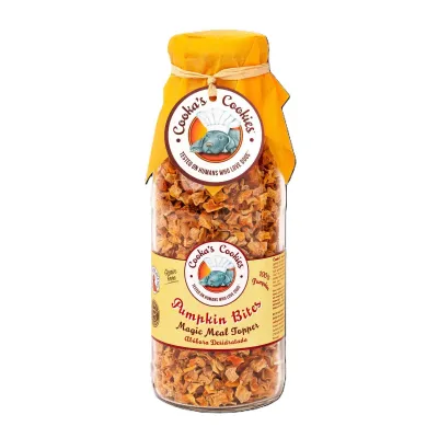 Cooka’s Cookies Pumpkin Chips – Ilmakuivattu Kurpitsalisä 240g 