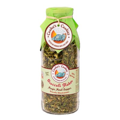 Cooka’s Cookies Broccoli Chips – Ilmakuivattu Parsakaalilisä 180g